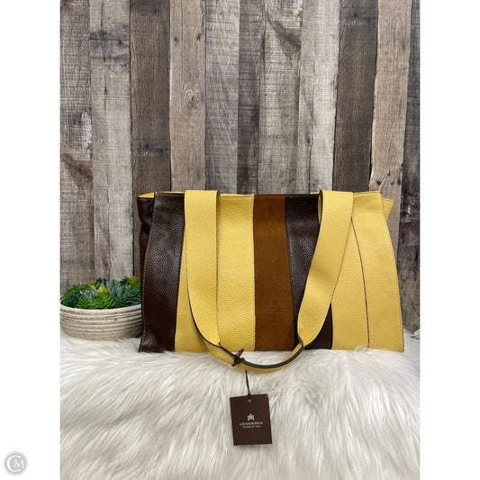 Handbag Leather By Cmb, Size: Large