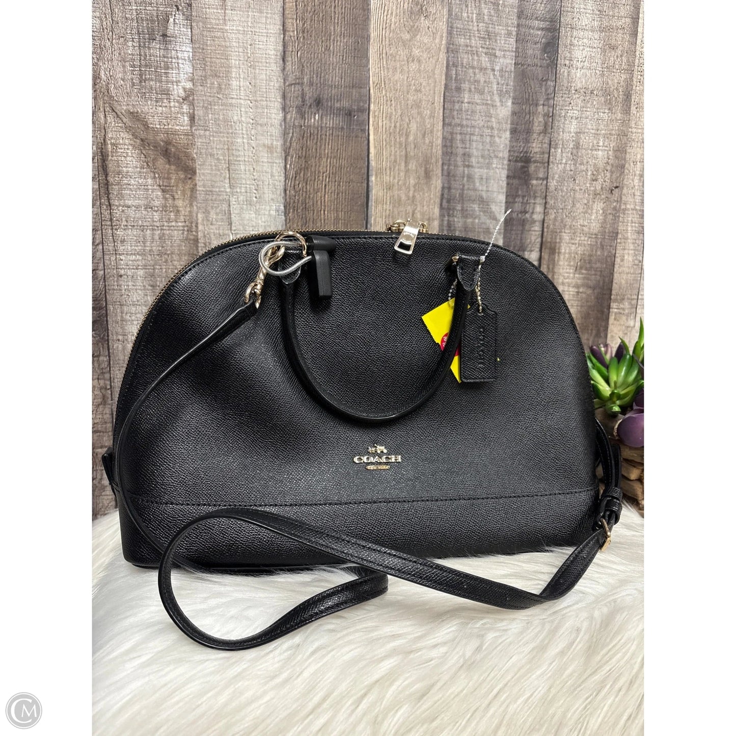 Handbag Designer By Coach, Size: Large