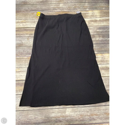 Skirt Maxi By Old Navy In Black, Size: Xl