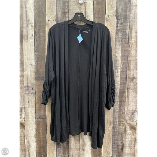 Cardigan By Lane Bryant In Black, Size: 4x