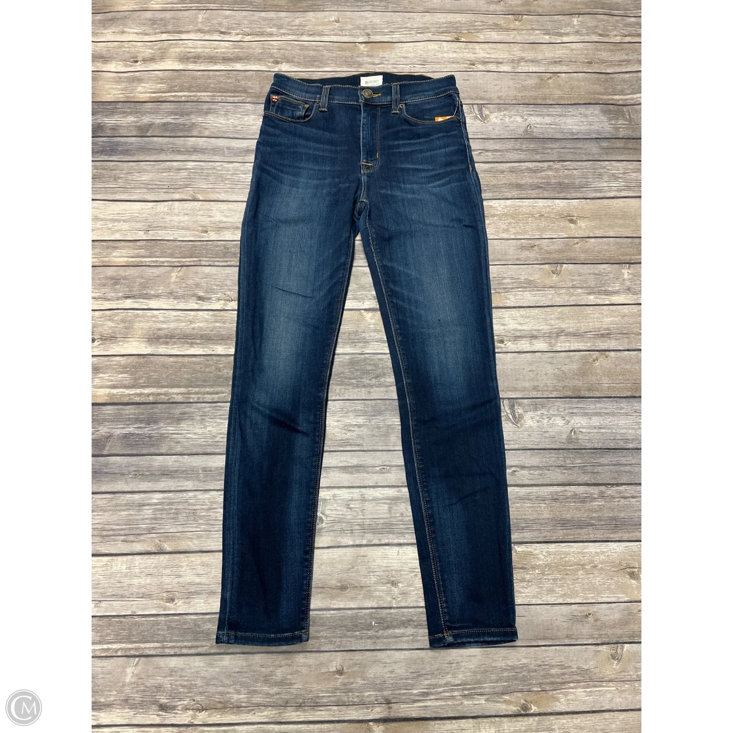 Jeans Skinny By Hudson In Blue Denim, Size: 2