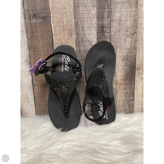 Sandals Sport By Skechers In Black, Size: 10