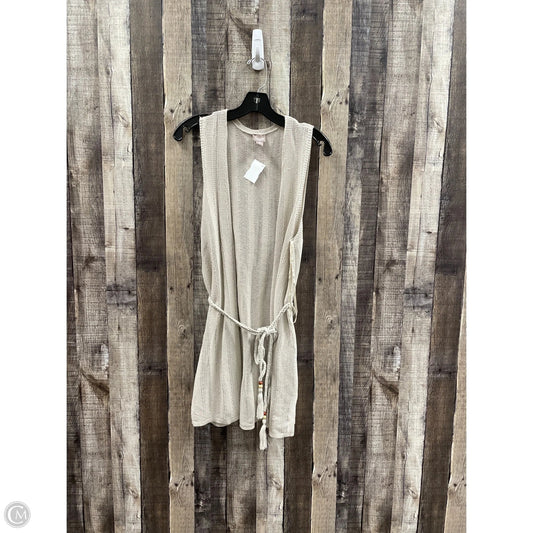 Cardigan By Chicos In Beige, Size: M