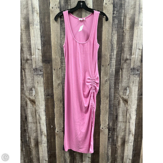 Dress Casual Maxi By Cme In Pink, Size: M