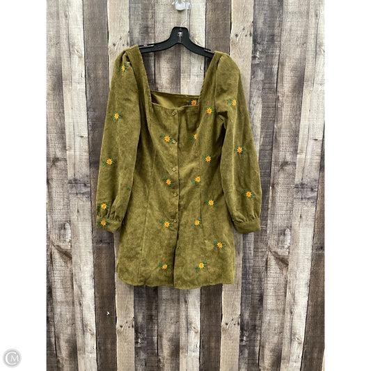 Dress Casual Short By Cme In Green, Size: S