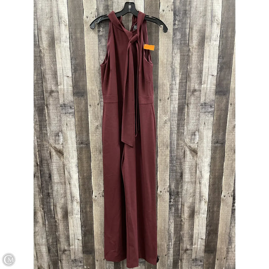 Jumpsuit By Vince Camuto In Maroon, Size: 8