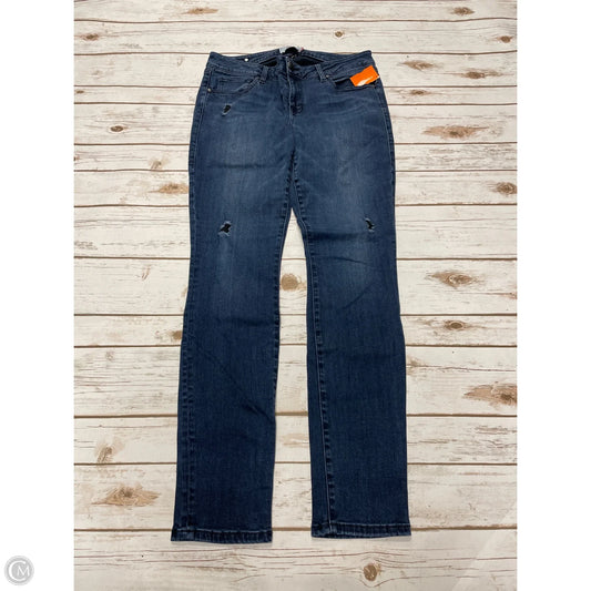 Jeans Skinny By Cabi In Blue Denim, Size: 8