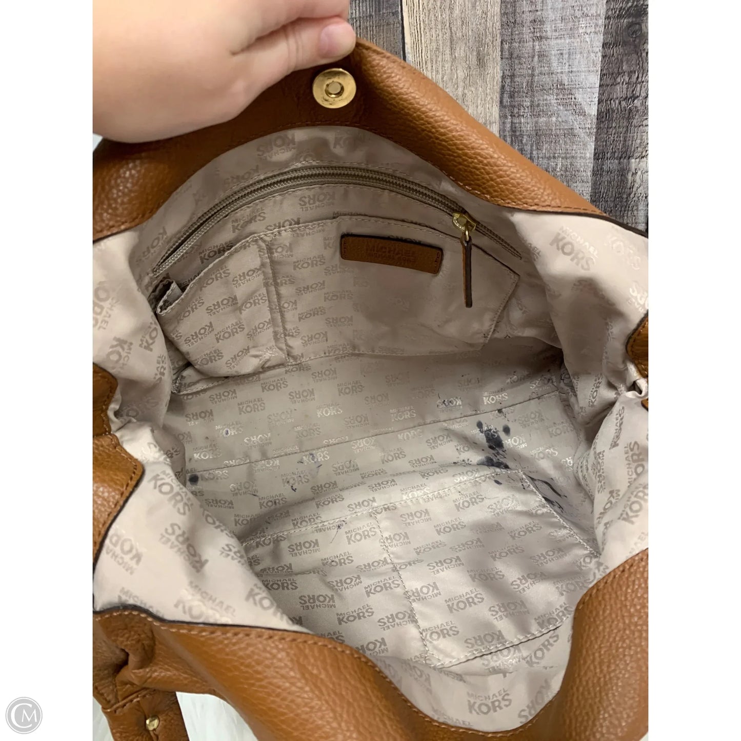 Handbag Designer By Michael Kors, Size: Large