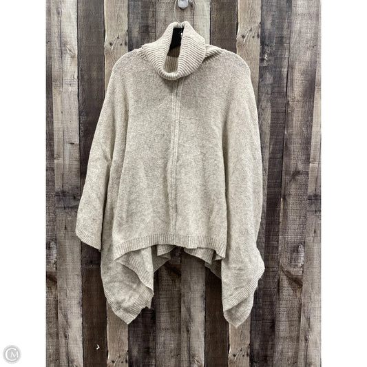 Poncho By A New Day In Cream, Size: Osfm