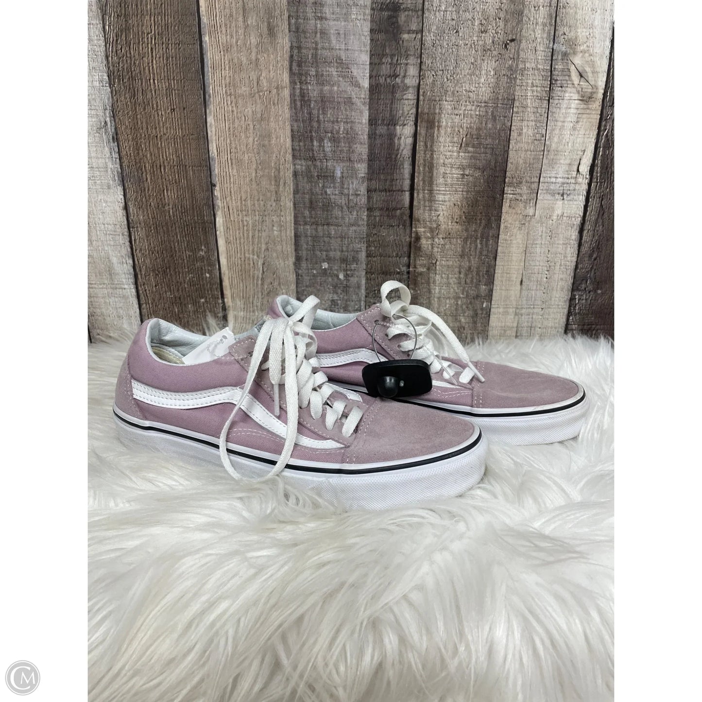 Shoes Sneakers By Vans In Pink, Size: 8.5