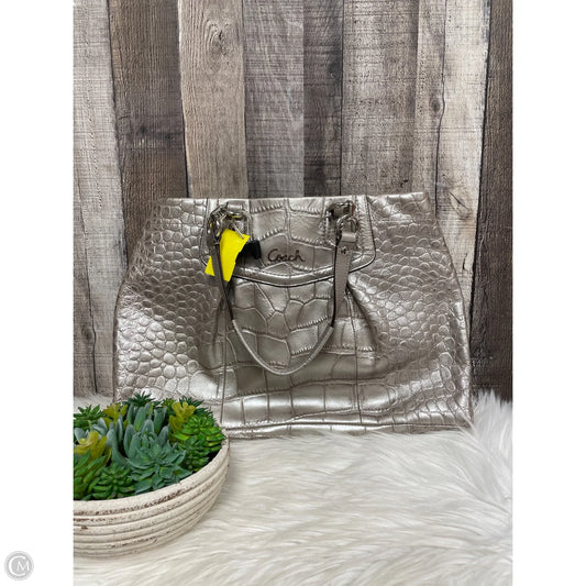 Handbag Designer By Coach, Size: Large