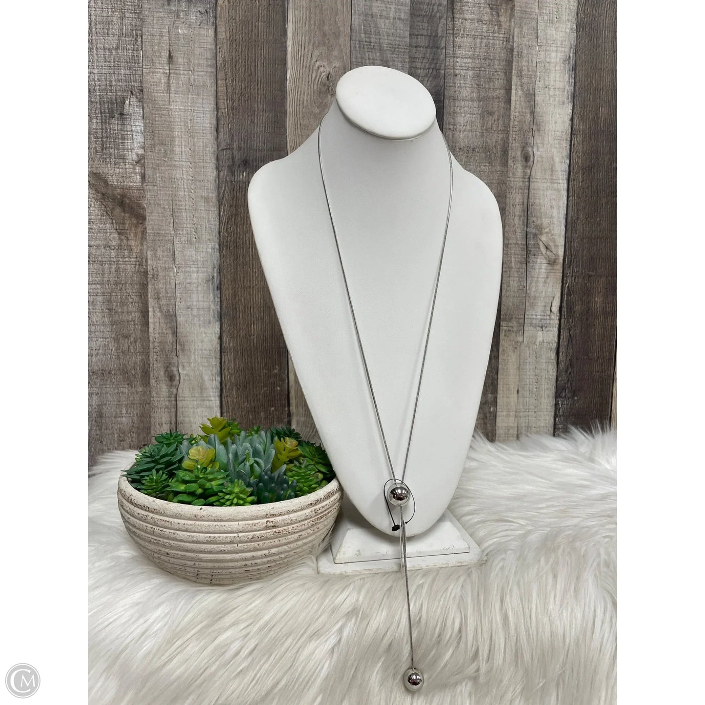 Necklace Lariat & Y-drop By Chicos