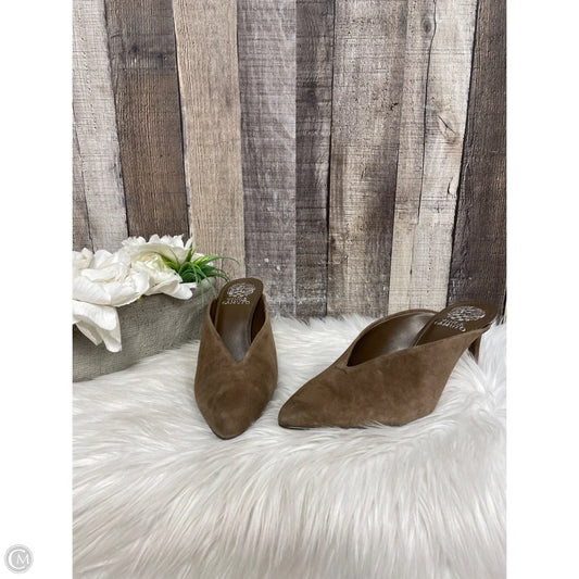 Shoes Heels Stiletto By Vince Camuto In Brown, Size: 7.5
