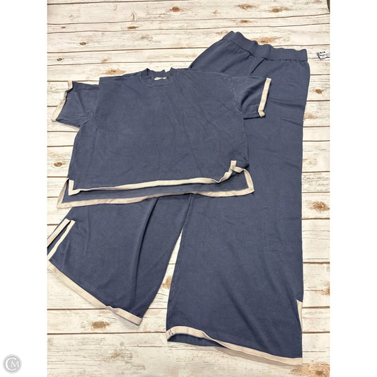 Pants Set 2pc By Sincerely Jules In Blue, Size: Xl