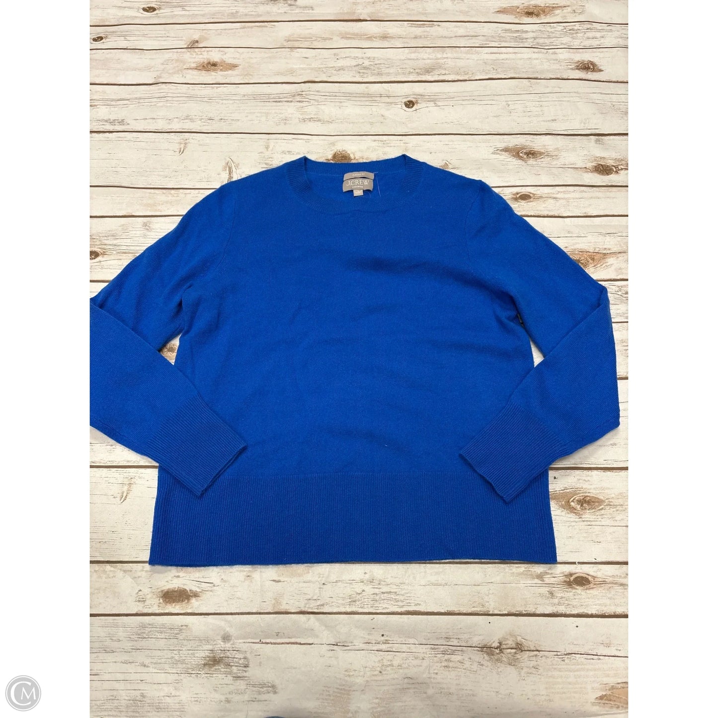 Sweater Cashmere By J. Crew In Blue, Size: M