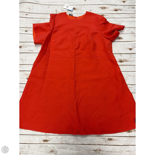Dress Designer By Lafayette 148 In Orange, Size: 24