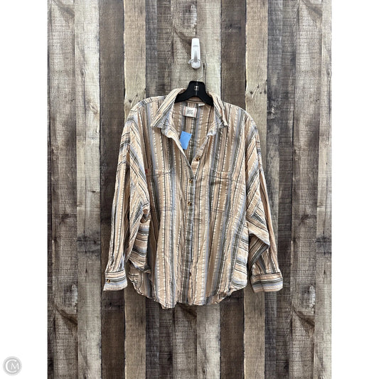 Top 3/4 Sleeve By Bdg In Multi-colored, Size: M