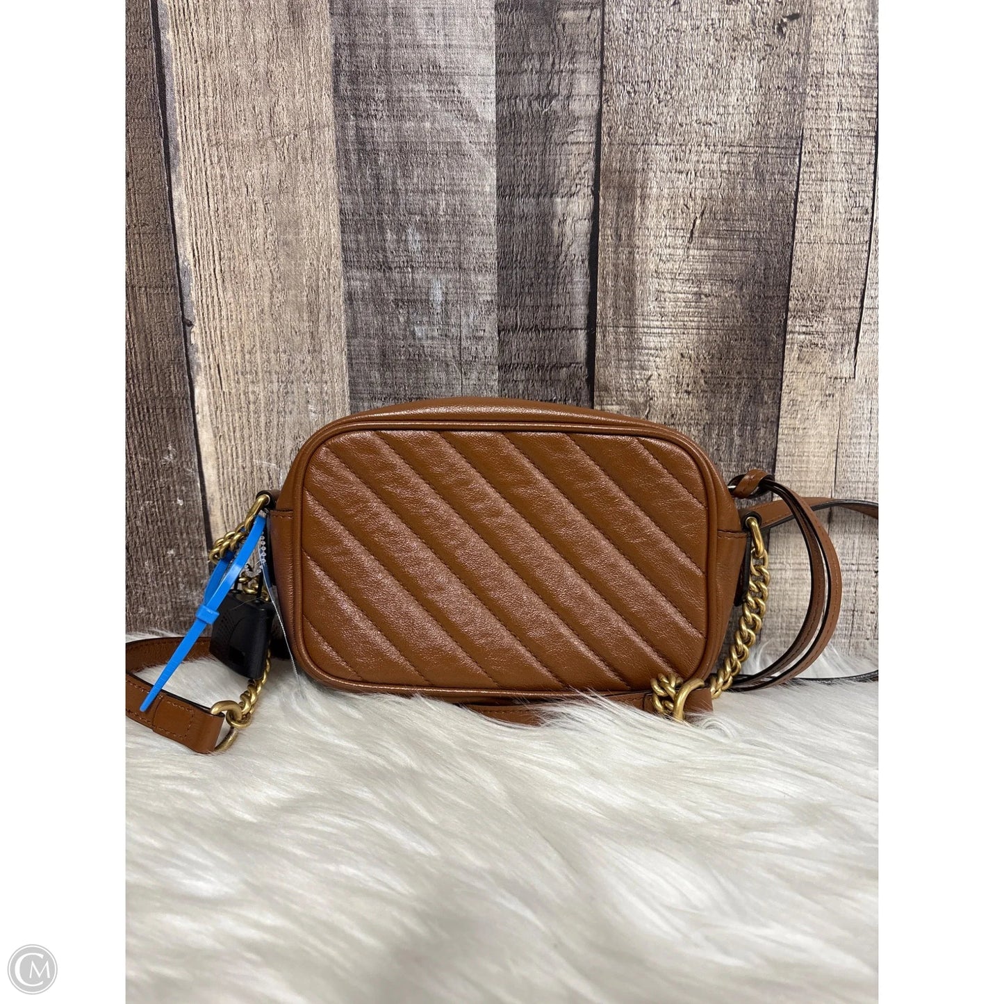 Crossbody Luxury Designer By Gucci, Size: Small