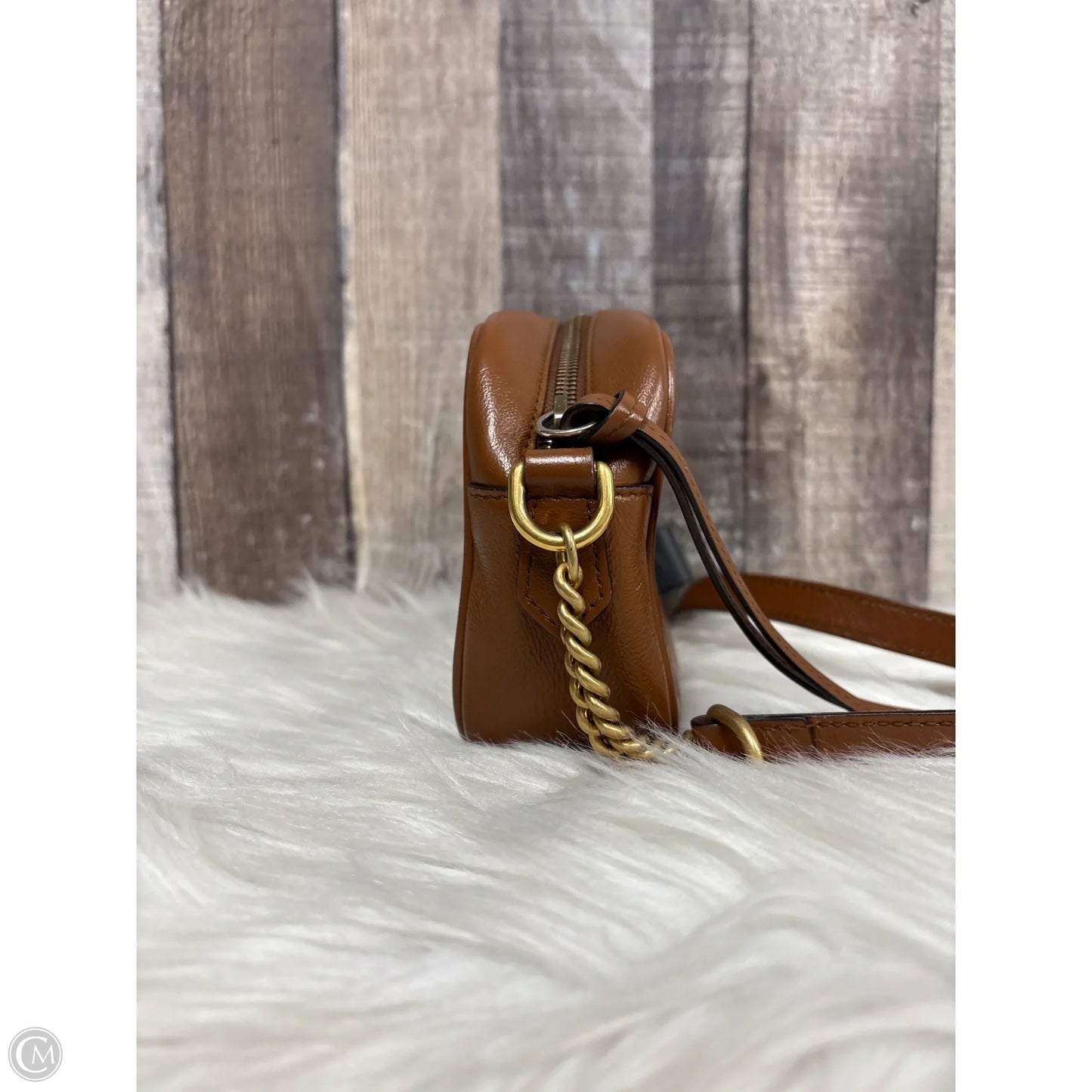 Crossbody Luxury Designer By Gucci, Size: Small