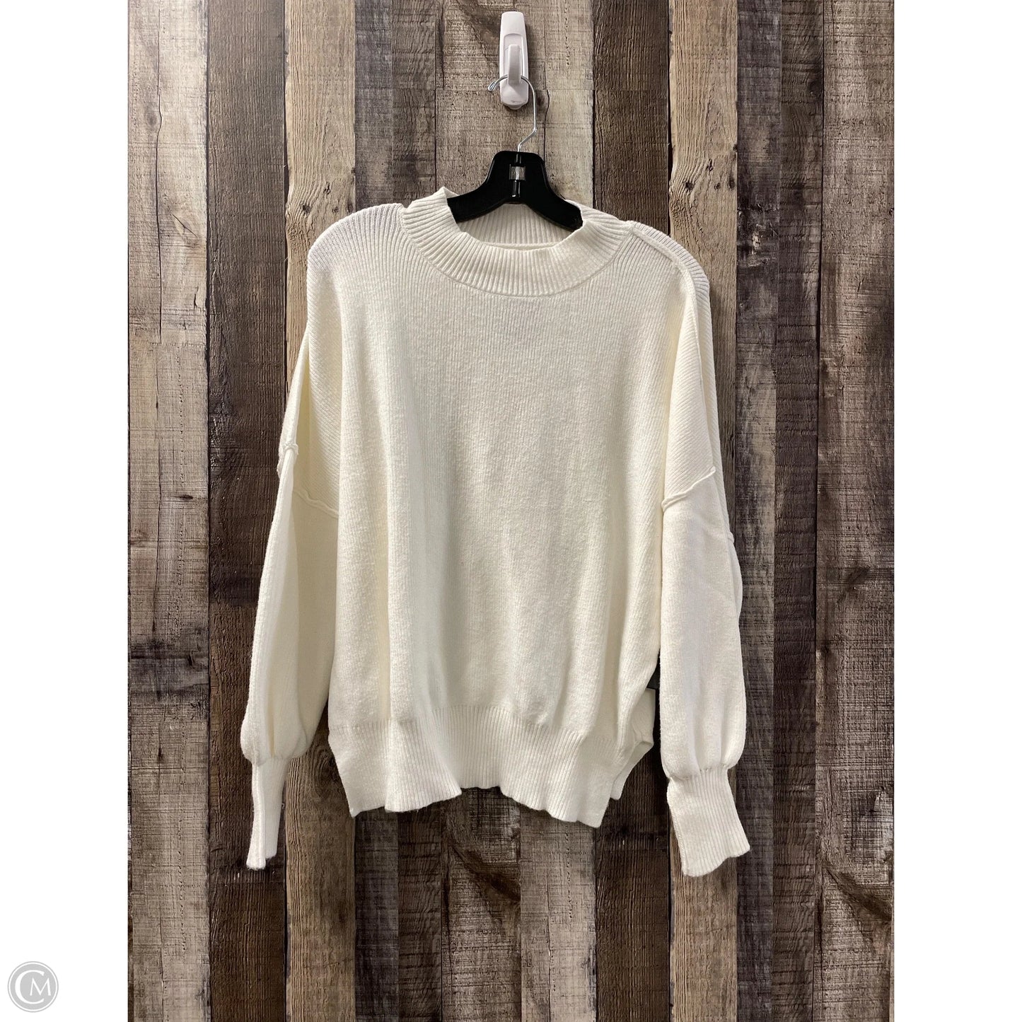 Sweater By Cme In White, Size: S