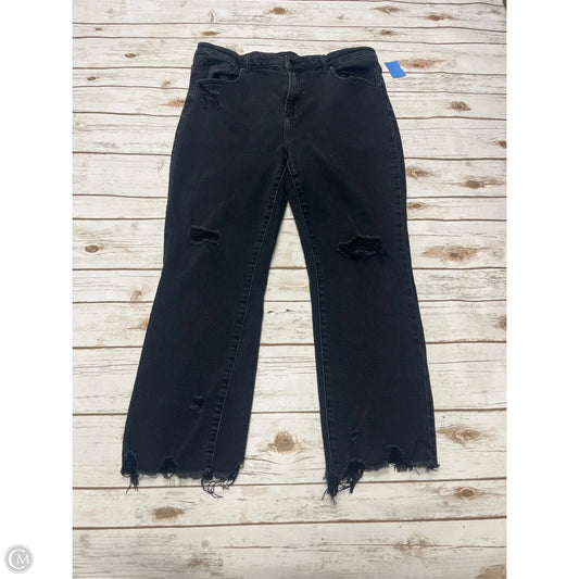Jeans Straight By Cme In Black Denim, Size: 1x