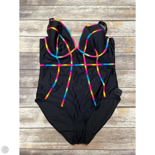 Swimsuit By City Chic In Multi-colored, Size: Xl