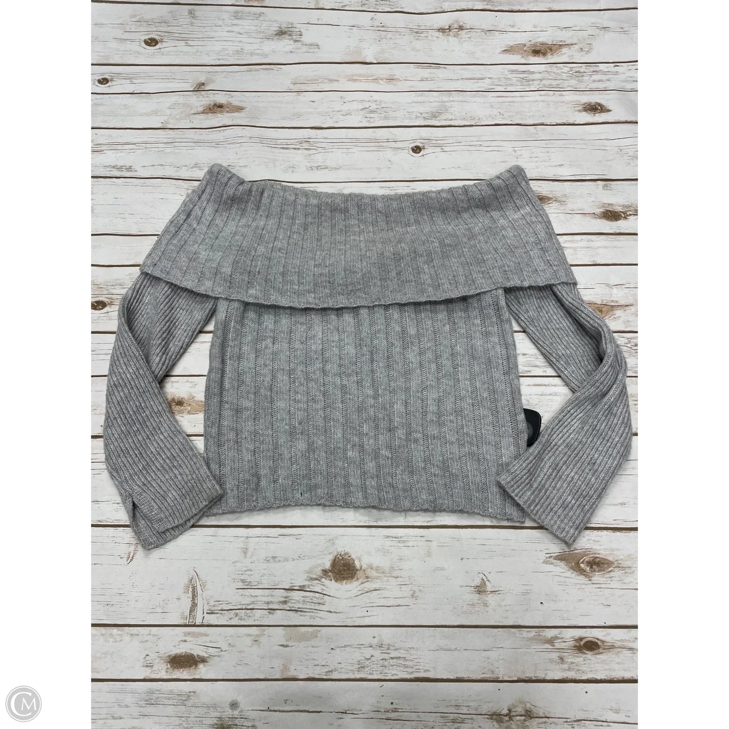 Sweater By Worthington In Grey, Size: M