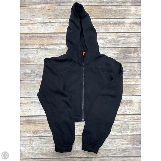Athletic Jacket By Lululemon In Black, Size: Xs