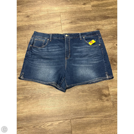 Shorts By Terra & Sky In Blue Denim, Size: 24