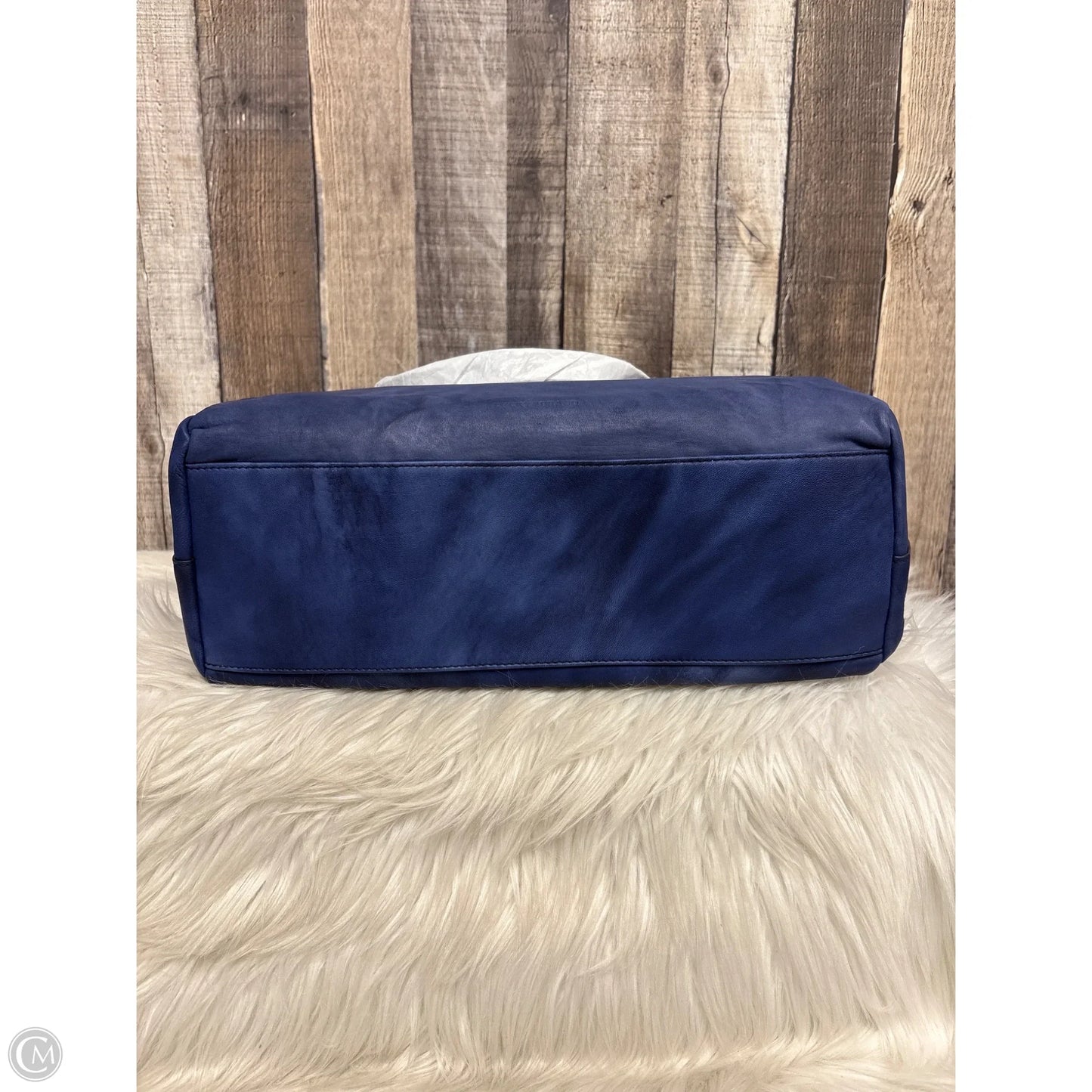 Handbag Leather By Lucky Brand, Size: Large