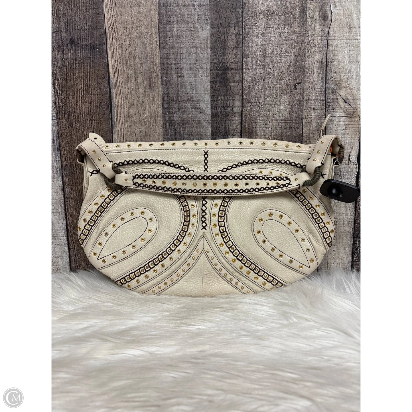 Handbag Leather By Cole-haan, Size: Medium