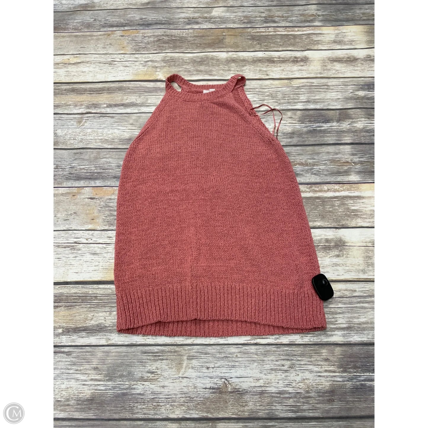 Top Sleeveless By Loft In Pink, Size: S