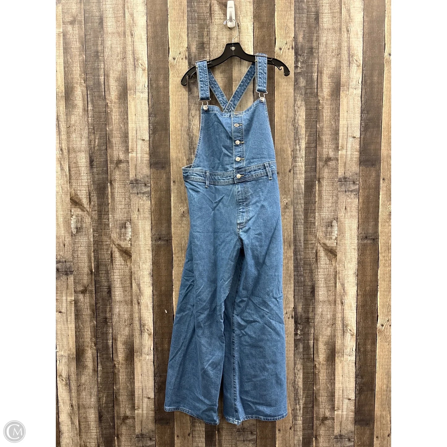 Overalls By Universal Thread In Blue Denim, Size: 14