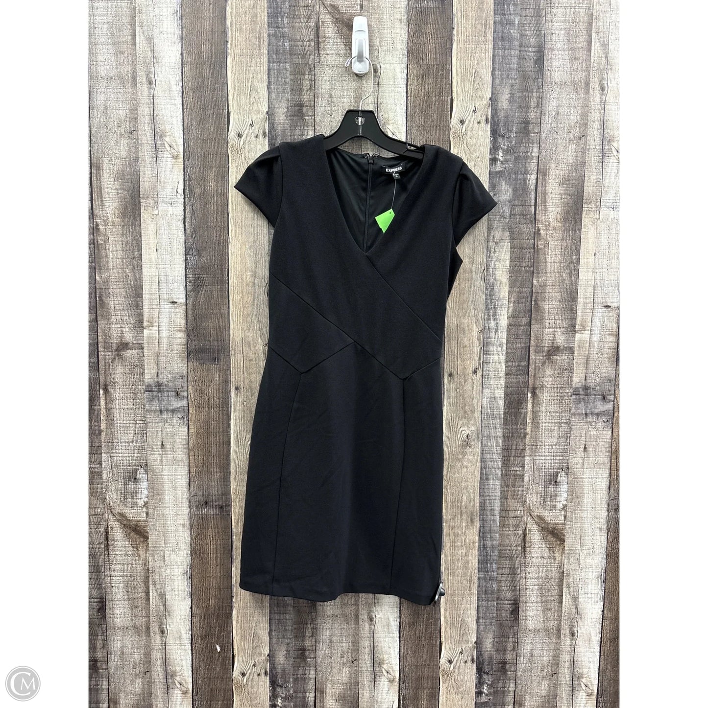 Dress Casual Midi By Express In Black, Size: S
