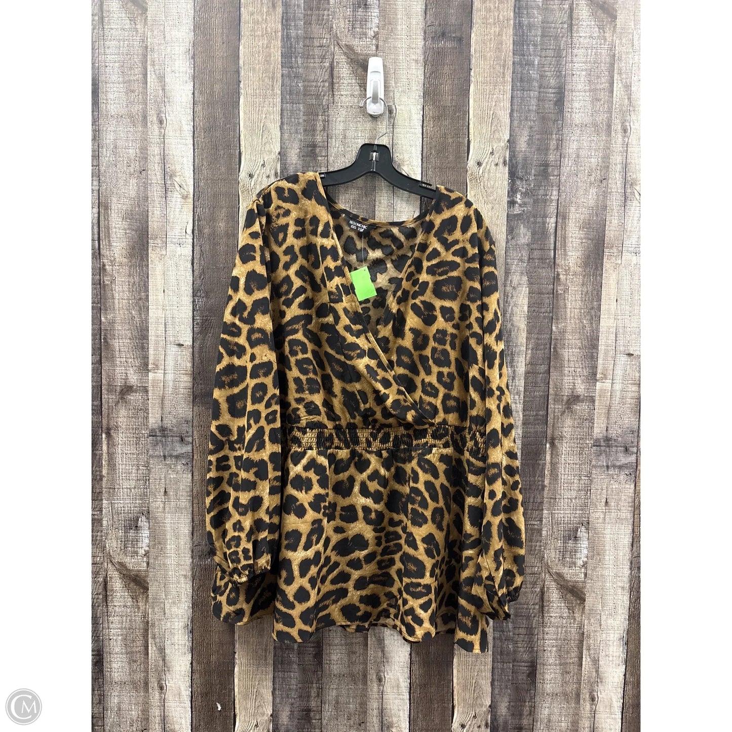 Dress Casual Midi By Bloomchic In Animal Print, Size: 3x