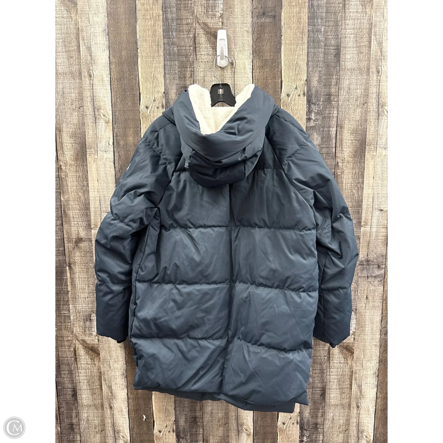Coat Puffer & Quilted By Cme In Navy, Size: L