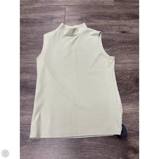 Top Sleeveless By Olivia Rae In Green, Size: S