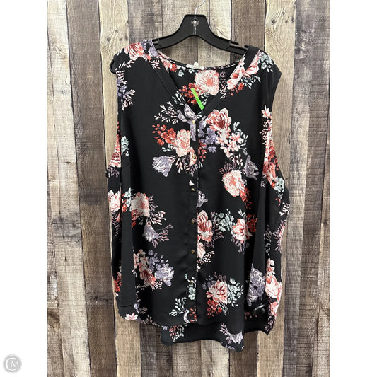 Top Sleeveless By Maurices In Multi-colored, Size: 3x