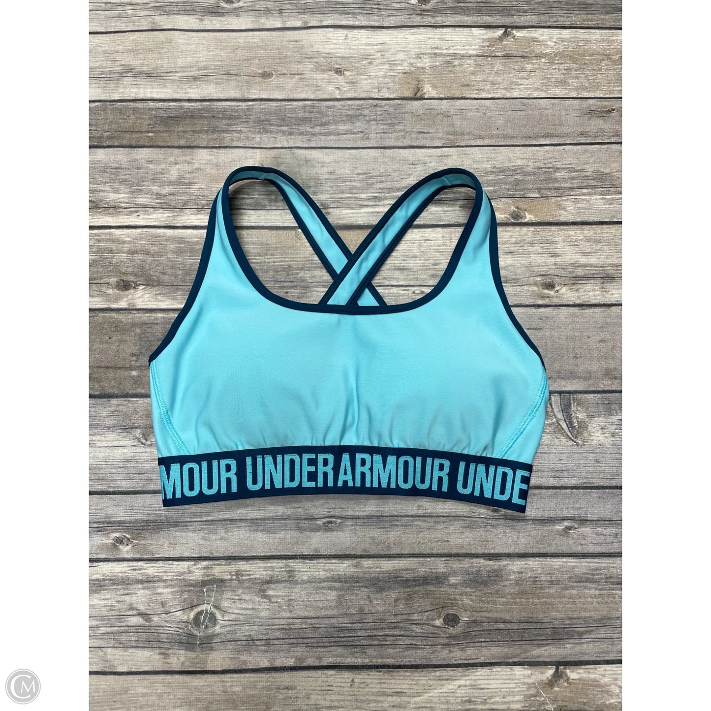 Athletic Bra By Under Armour In Blue, Size: M