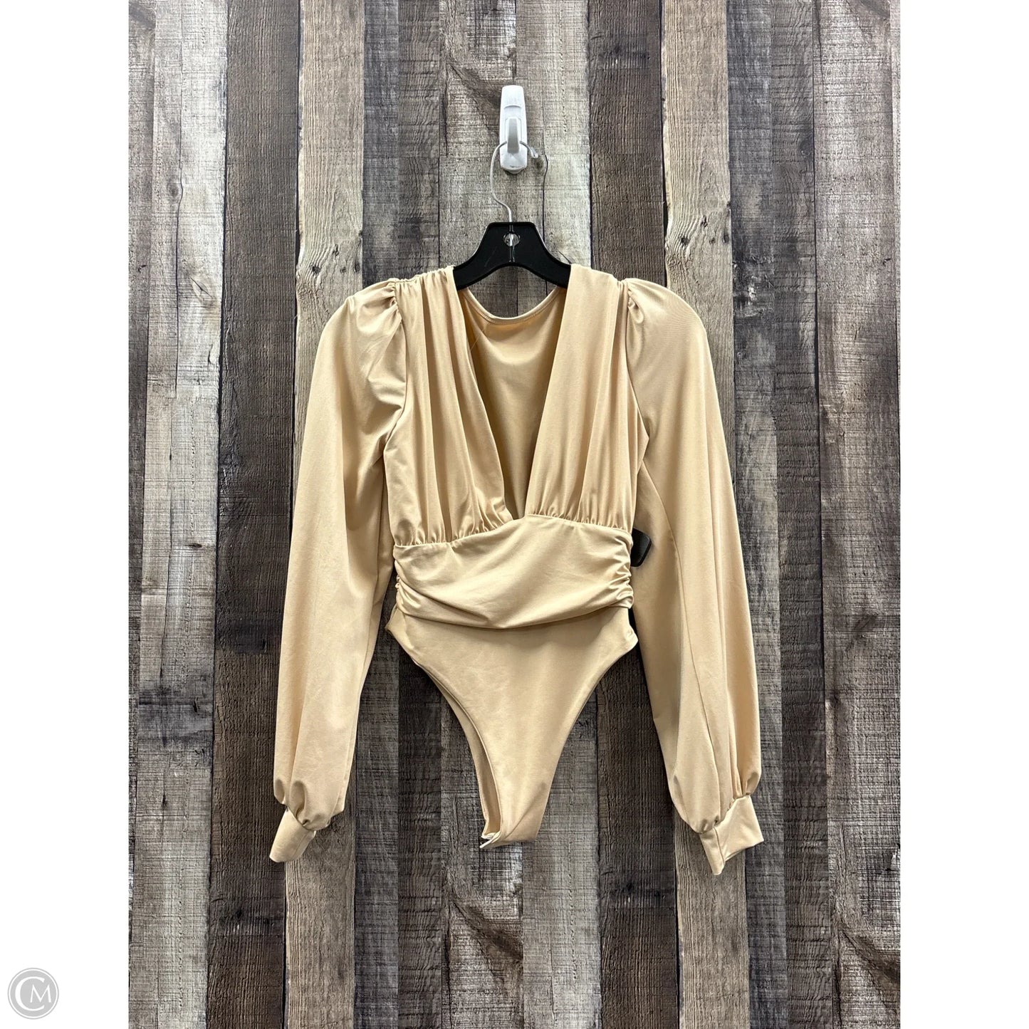 Bodysuit By Cme In Tan, Size: S