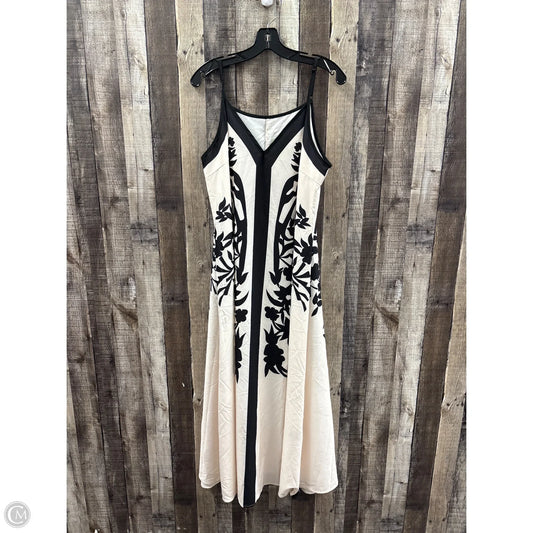 Dress Casual Maxi By Shein In Black & Cream, Size: 2x