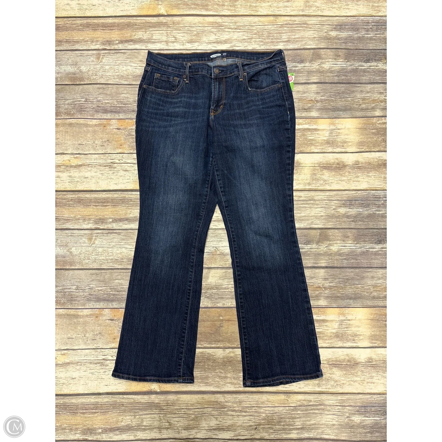 Jeans Boot Cut By Old Navy In Blue Denim, Size: 12