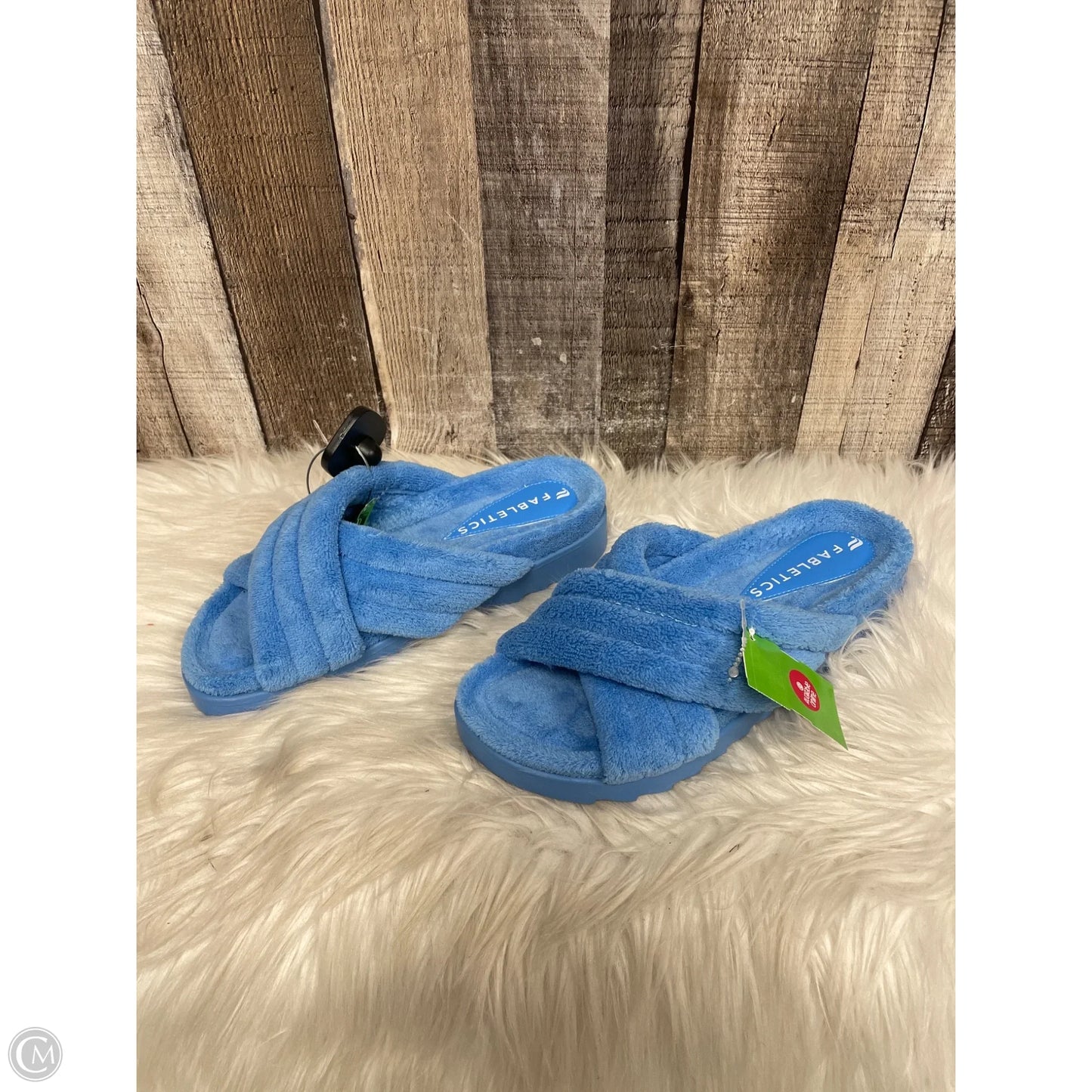 Slippers By Fabletics In Blue, Size: 6