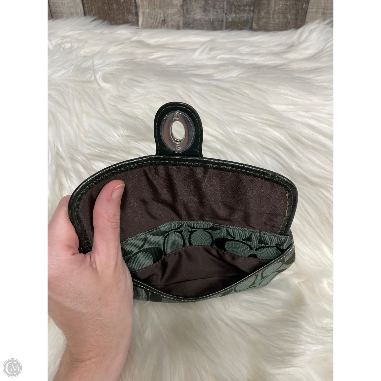 Wristlet Designer By Coach, Size: Small