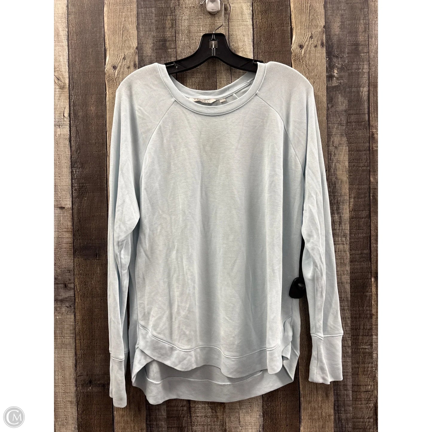 Top Long Sleeve By Athleta In Blue, Size: L