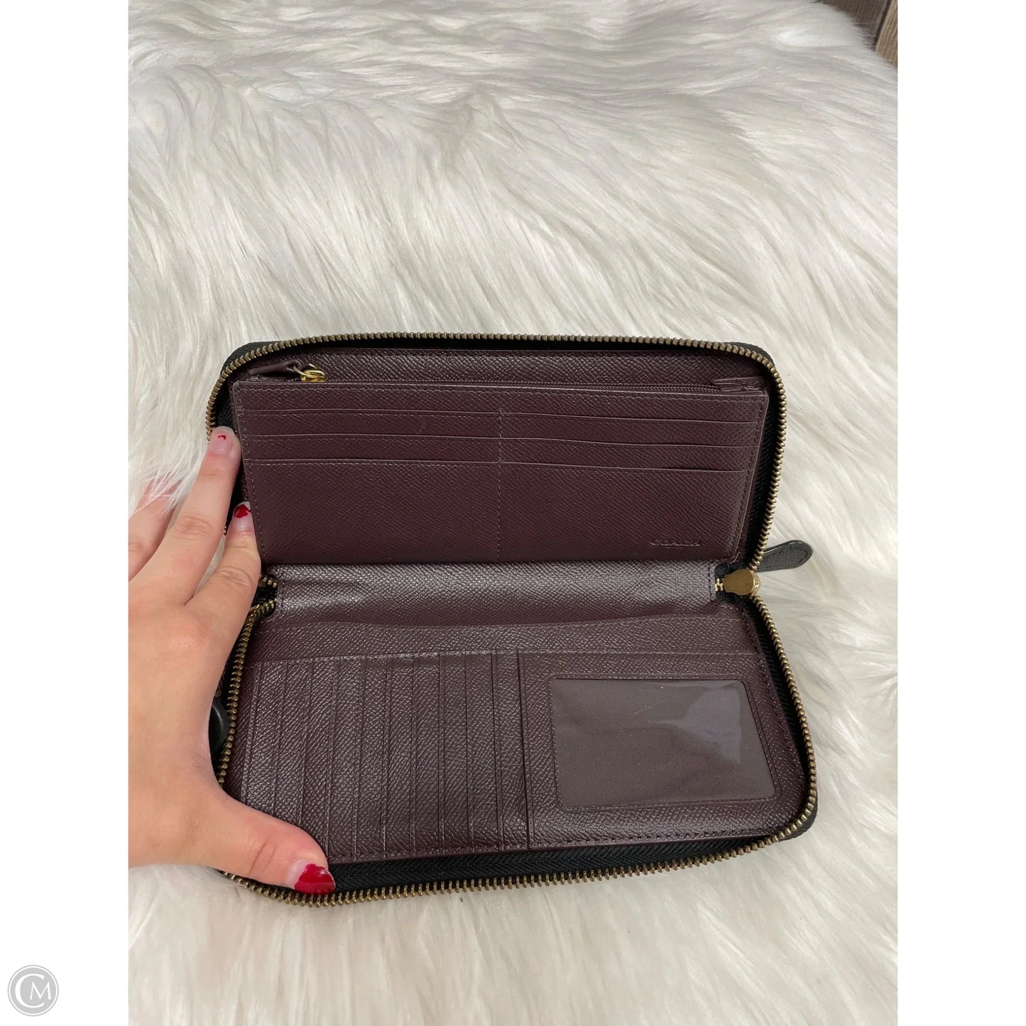 Wallet Designer By Coach, Size: Medium