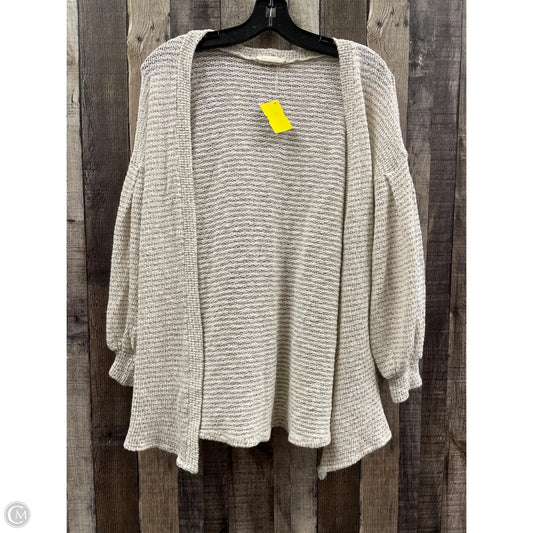 Cardigan By Peach Love Cream California In Cream, Size: S