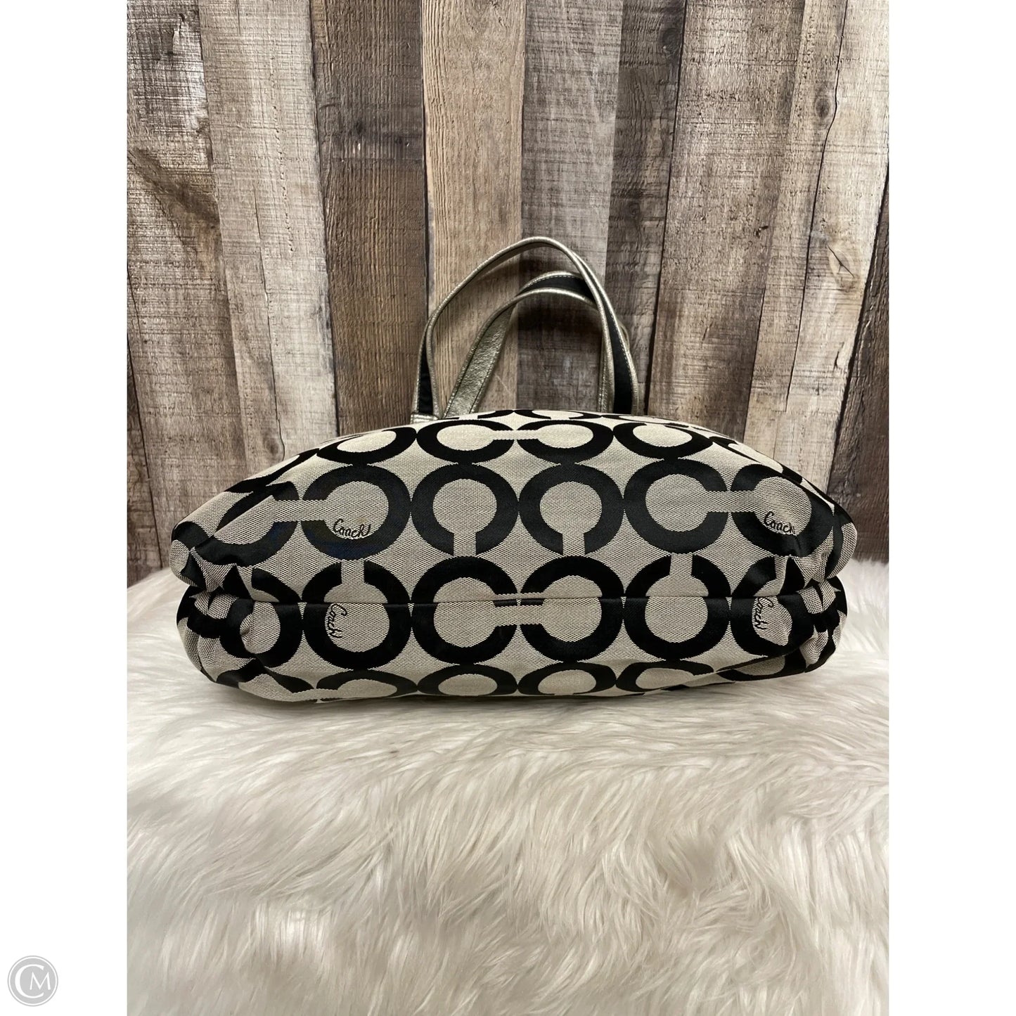 Tote Designer By Coach, Size: Large