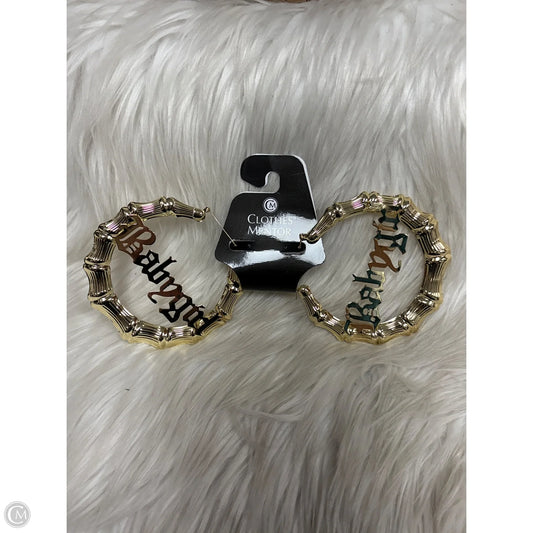 Earrings Hoop By Cme