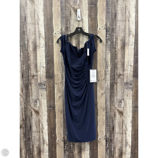 Dress Casual Midi By Cme In Navy, Size: 6p